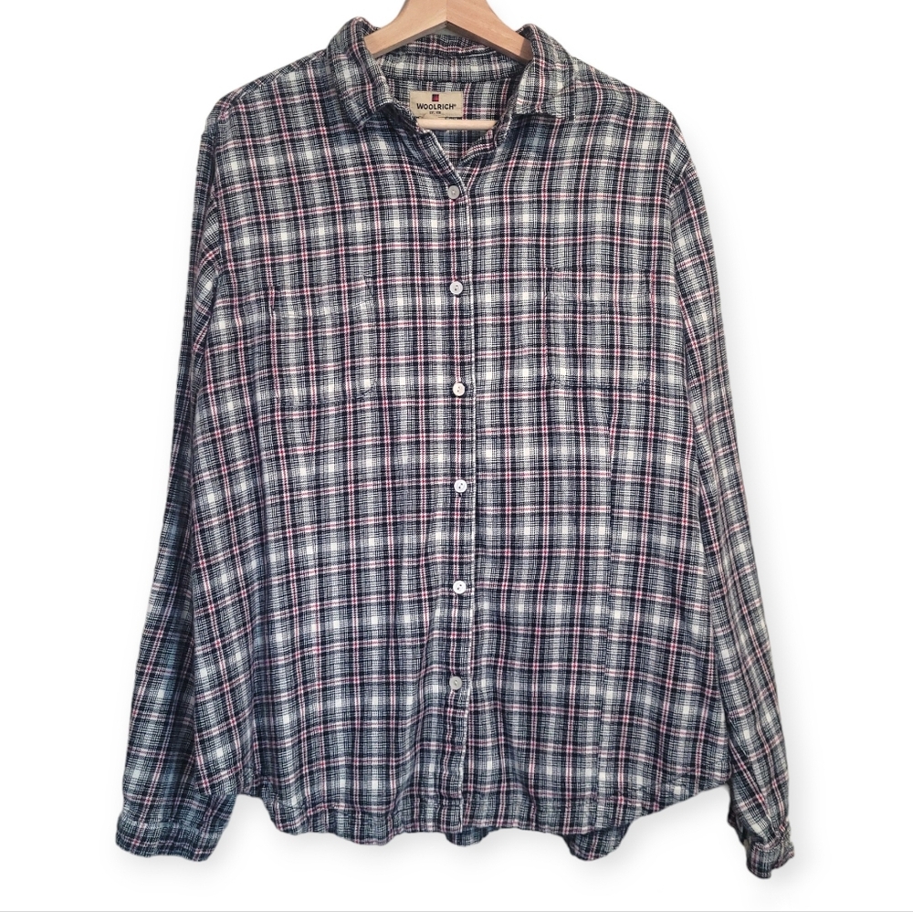 Woolrich Plaid Flannel Shirt